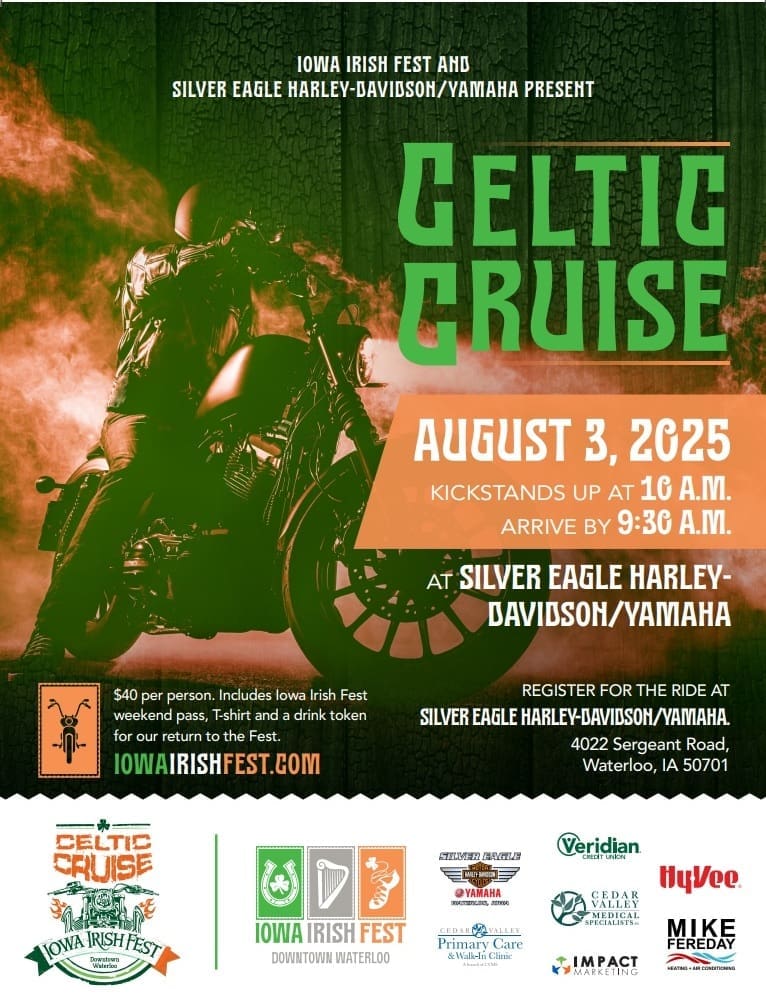 2025 Celtic Cruise Poster